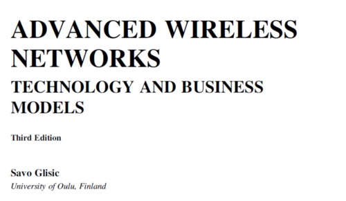Product picture Advanced Wireless Networks Technology and Business Models